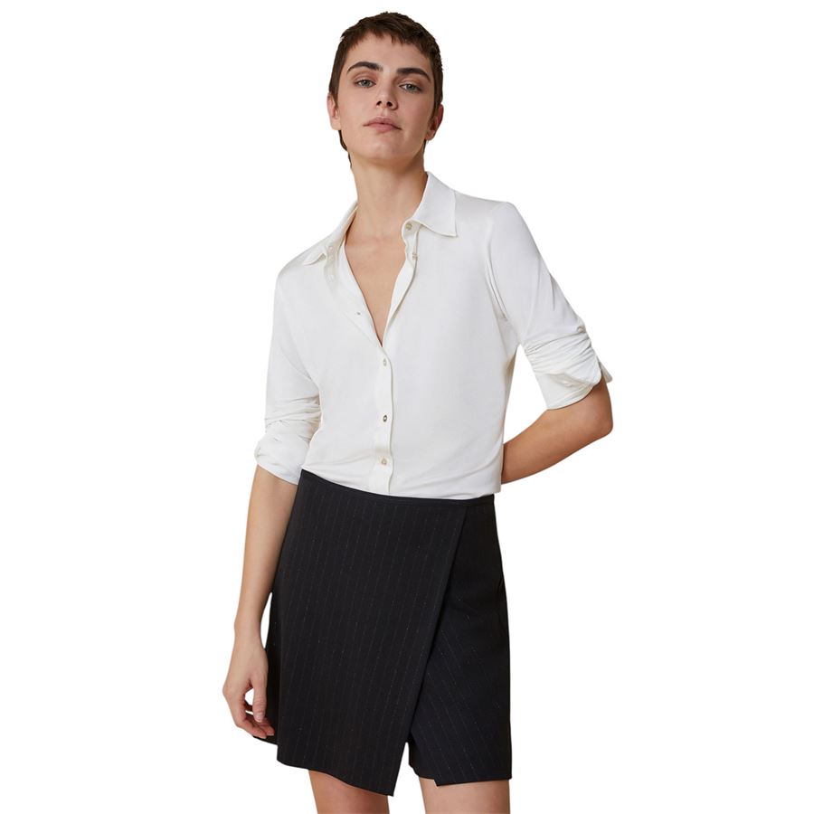Grill camicia in jersey piqué da donna Penny Black | 2511951016200001
